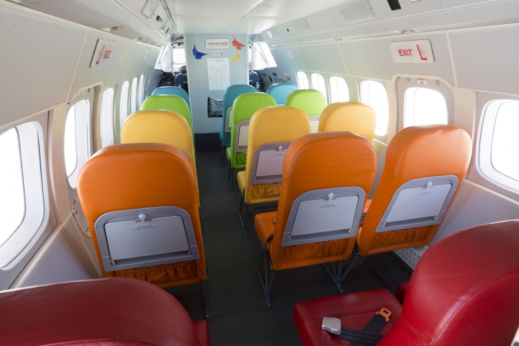 Butterly plane interior